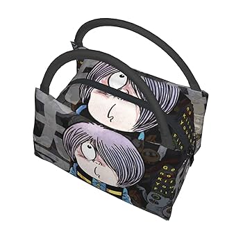 Amazon | ゲゲゲの鬼太郎 保冷 がま口 ランチバッグ ブラック お